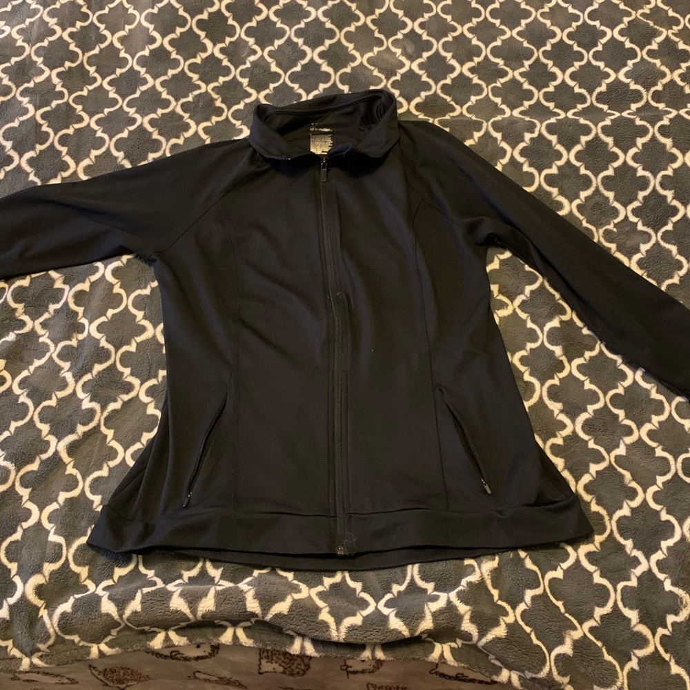 Dry fit zip up